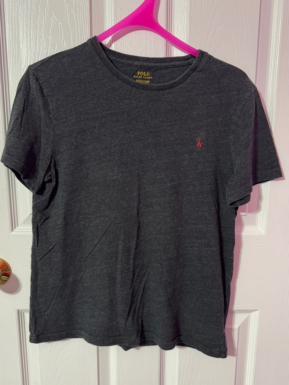 Polo by Ralph Lauren Dark Charcoal Short Sleeve Crewneck Tee